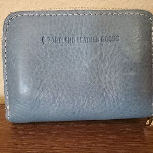 Portland Leather Goods small zip wallet